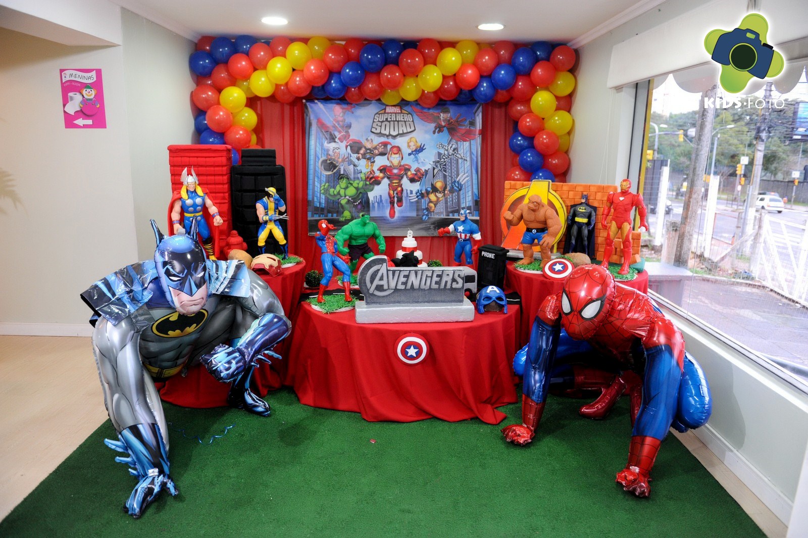 Festa de aniversário de 8 anos do Lucas, realizada no Brincalhão, por Kids Foto