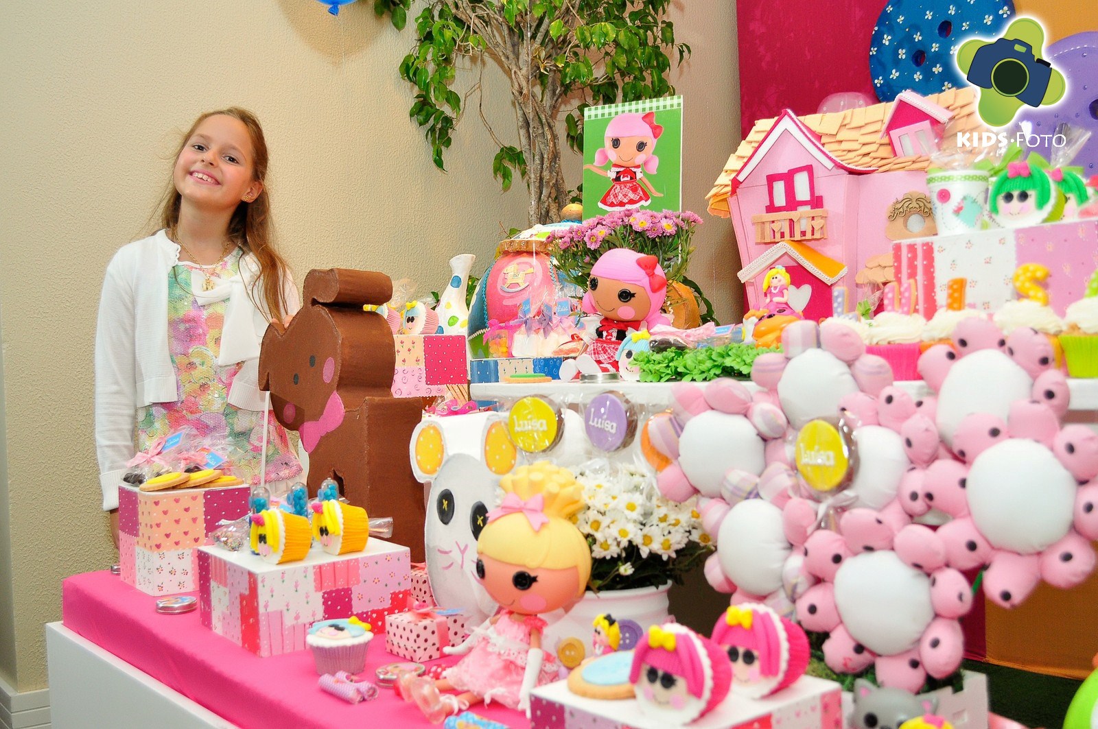 Festa de aniversário de 8 anos da Luisa, realizada na Hopi Casa de Festas, por Kids Foto