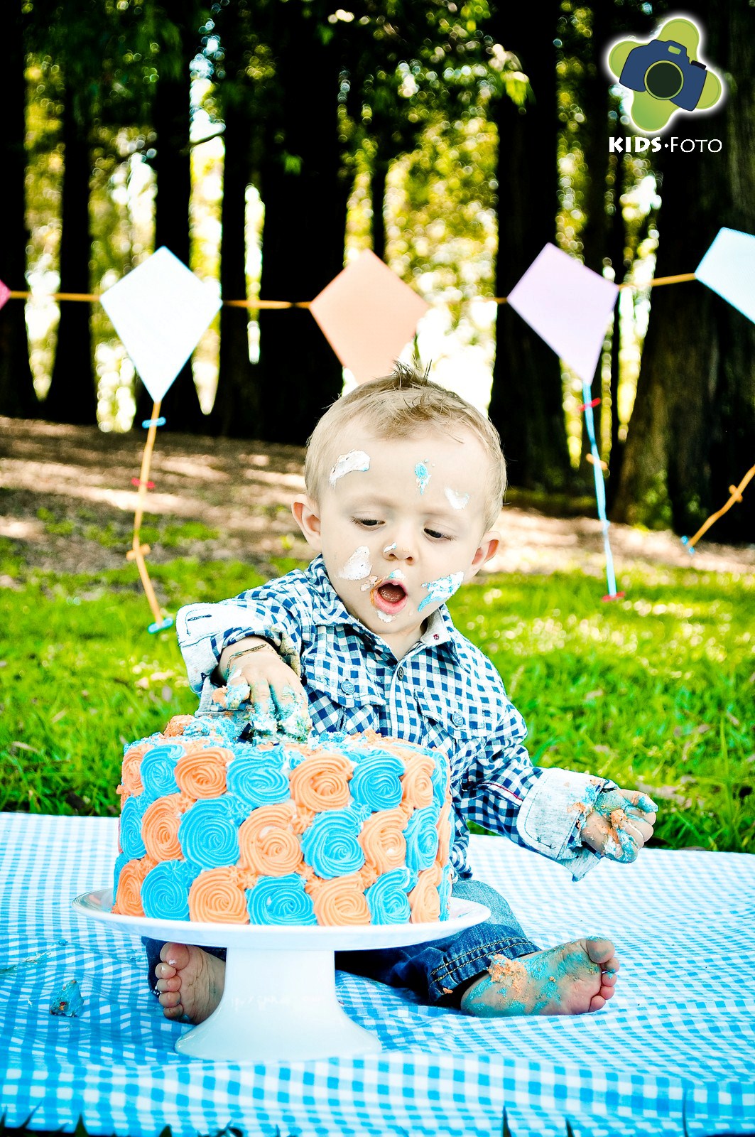 Smash The Cake do Dudu, por Kids Foto